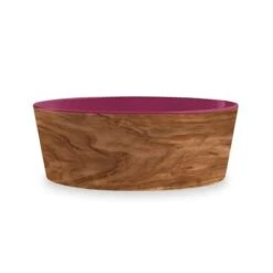 Tarhong Olive Pet Bowl Medium -Pet Products Store tarhongolivepetbowlmediummagenta 1 1