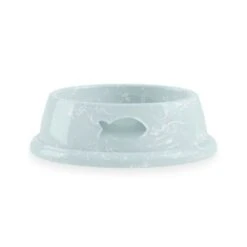 Tarhong Whiskers Marble Mint Pet Bowl, Fish