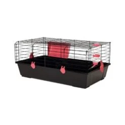 Voltrega Rabbit Cage 520, Black - 80L X 46W X 35H Cm