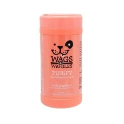 Wags & Wiggles Purify Hypoallergenic Wipes For Dogs, 100 Count