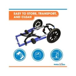 Walkin Wheels Wheelchair For Large Dogs- Blue 17 Walkin Wheels Wheelchair For Large Dogs- Blue -Pet Products Store walkinwheelswheelchairforlargedogs blue 7