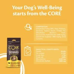 Wellness CORE Reward + Mobility Dog Treats - 170 G -Pet Products Store wellnesscorereward mobilitydogtreats 170g 3