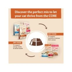 Wellness Core Signature Selects Shredded Boneless Chicken Entree Flavoured With Chicken Liver In Sauce Canned Cat Food - 79g - Pack Of 24 -Pet Products Store wellnesscoresignatureselectsbonelesschickenentreewithchickenliverwetcatfood 79g 7