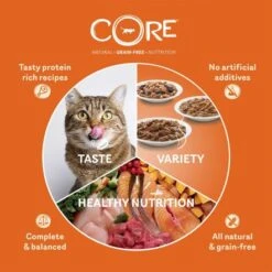 Wellness Core Signature Selects Flaked Tuna And Salmon Canned Cat Food - 79 G - Pack Of 24 -Pet Products Store wellnesscoresignatureselectsflakedtunaandsalmoncannedcatfood 79g 4