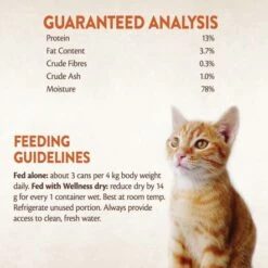 Wellness Core Signature Selects Flaked Tuna And Salmon Canned Cat Food - 79 G - Pack Of 24 -Pet Products Store wellnesscoresignatureselectsflakedtunaandsalmoncannedcatfood 79g 9