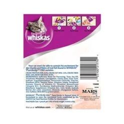 Whiskas Purrfectly Fish With Tuna Cat Food Pouch - 85g - Pack Of 24 -Pet Products Store whiskaspurrfectlyfishwithtunacatfoodpouch 85gpackof24 6