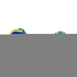 Zeus K9 Fitness Rope And TPR Tennis Ball Dumbbell Dog Toy