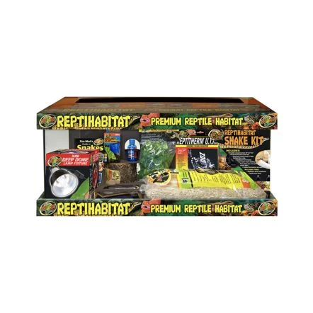 Zoo Med Snake Habitat Kit, 30″L X 12″W X 12″H 3 Zoo Med Snake Habitat Kit, 30″L X 12″W X 12″H